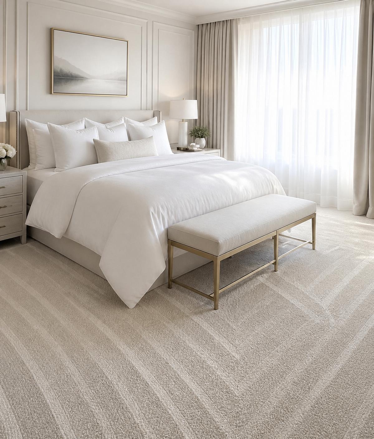 Bedrooms & living