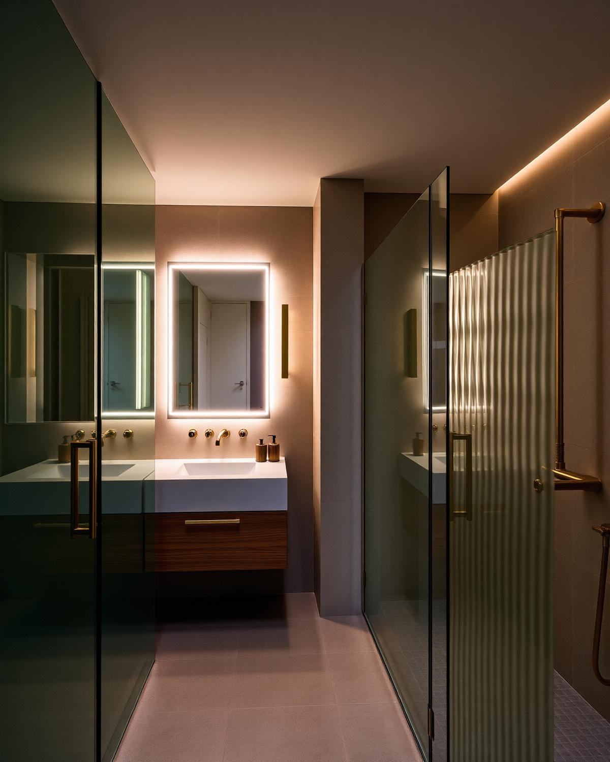 A bathroom that restores