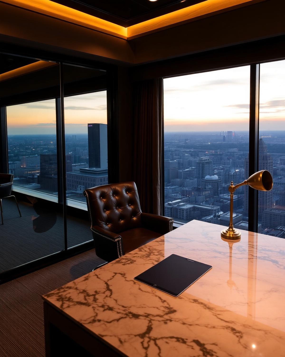 Executive corner suite