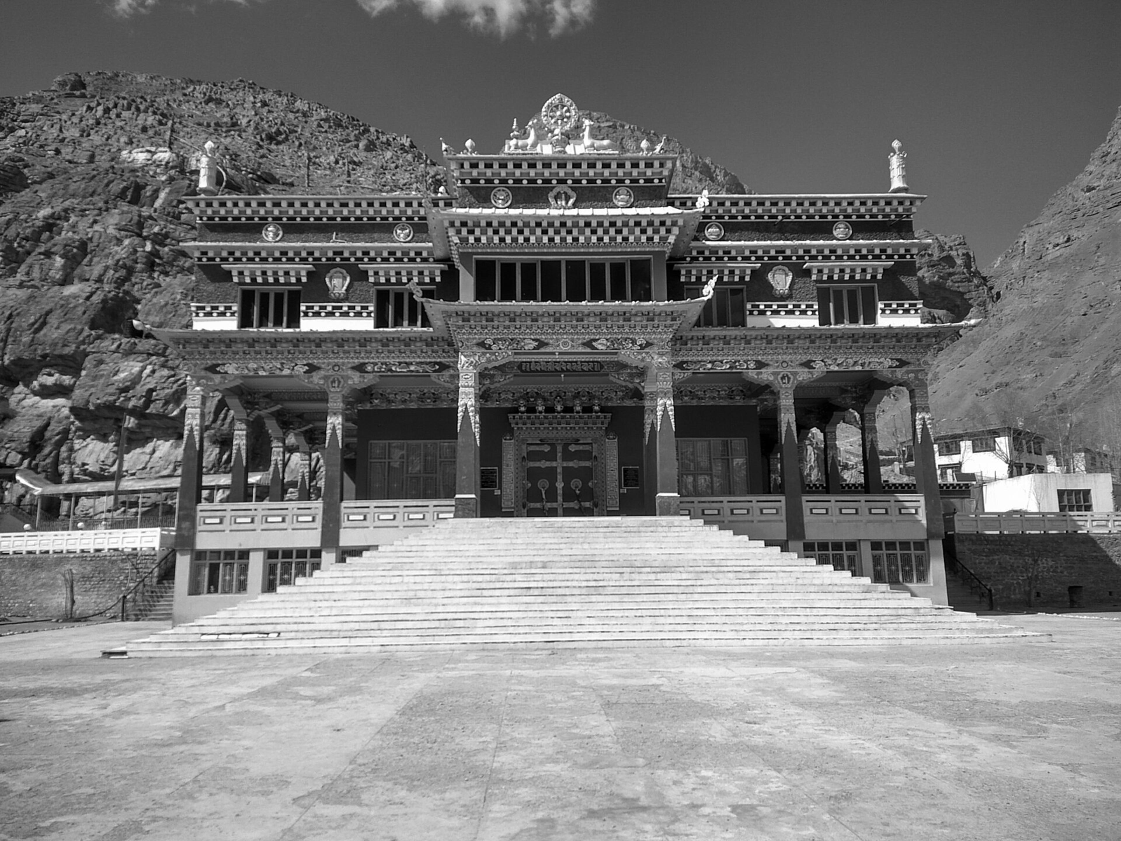 Kaza, Himachal Pradesh — Kaza monastery.
