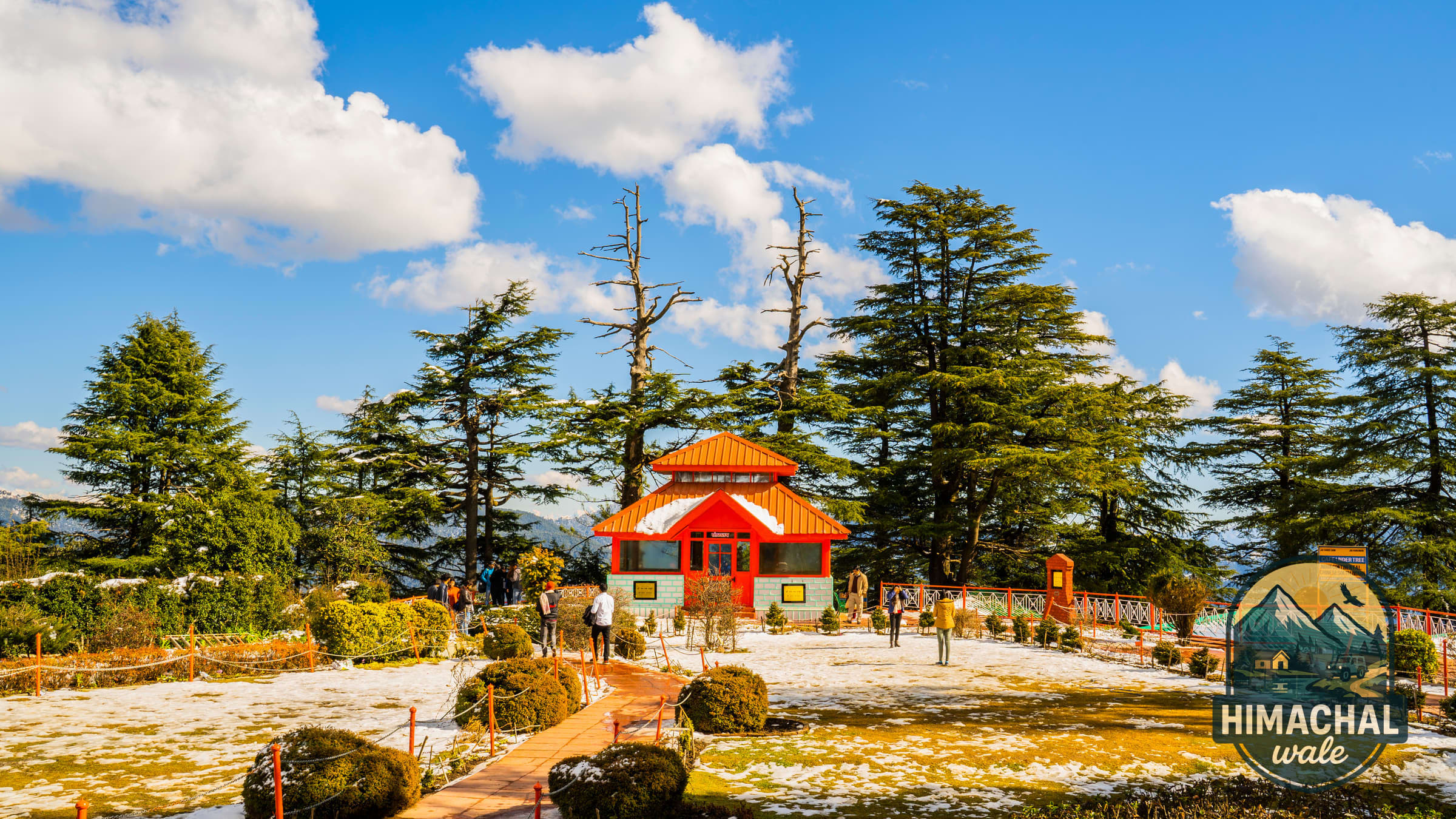Tibetan Monastery prayer wheels in Shimla