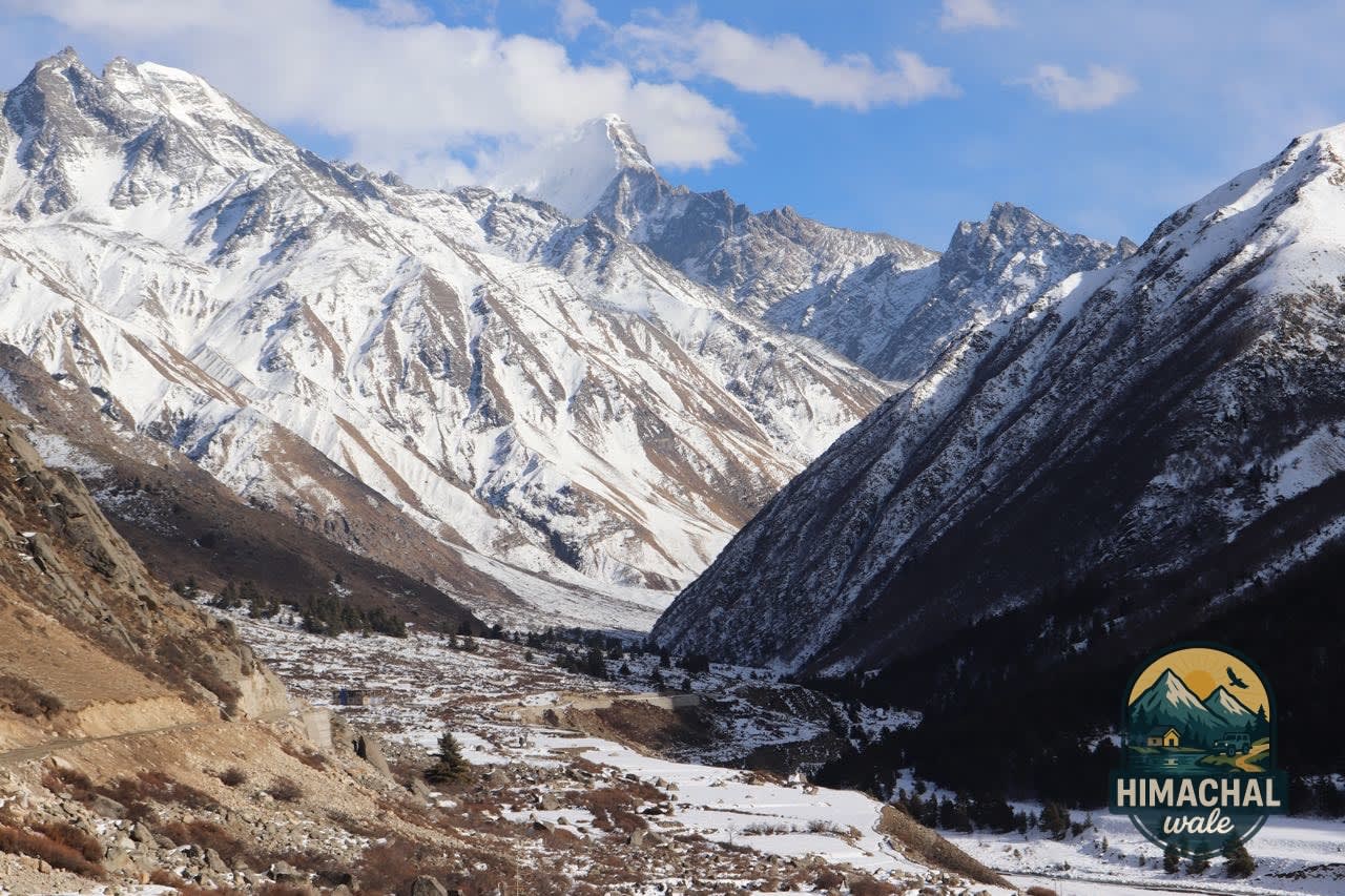 Baspa River mountain scenery