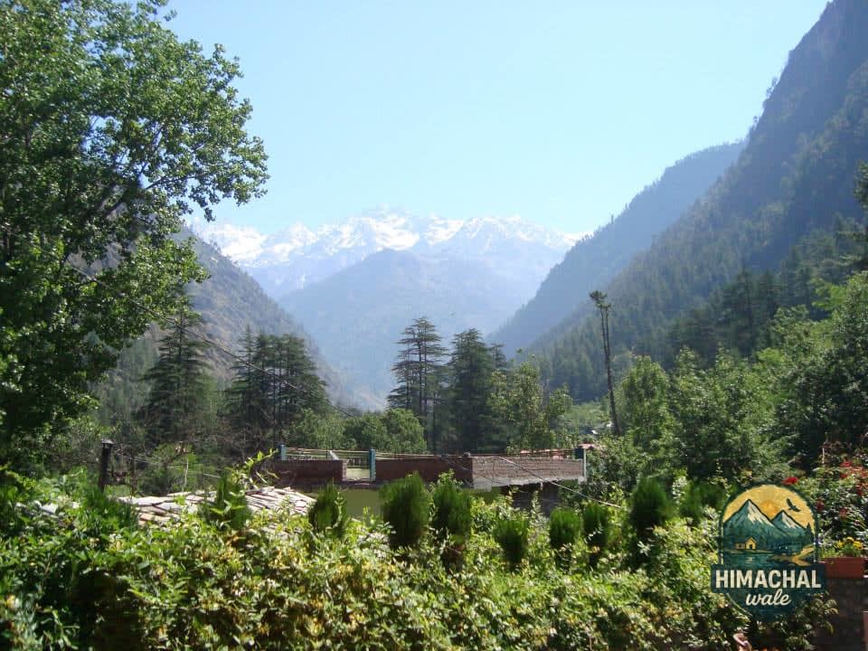 Mountain view from Kasol village