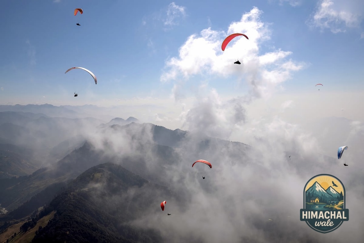 Bir Billing paragliding valley
