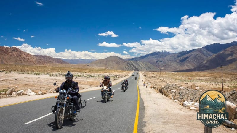 A 7-Day Leh Ladakh Couple Bike Trip Expedition to Umling La