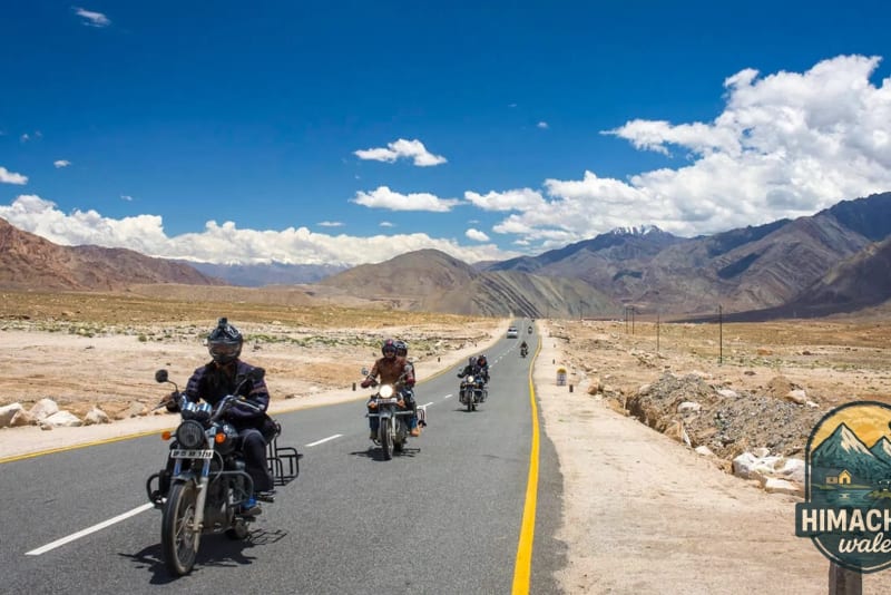 A 7-Day Leh Ladakh Couple Bike Trip Expedition to Umling La