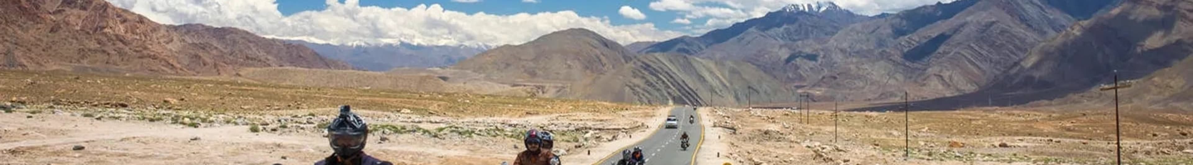 A 7-Day Leh Ladakh Couple Bike Trip Expedition to Umling La
