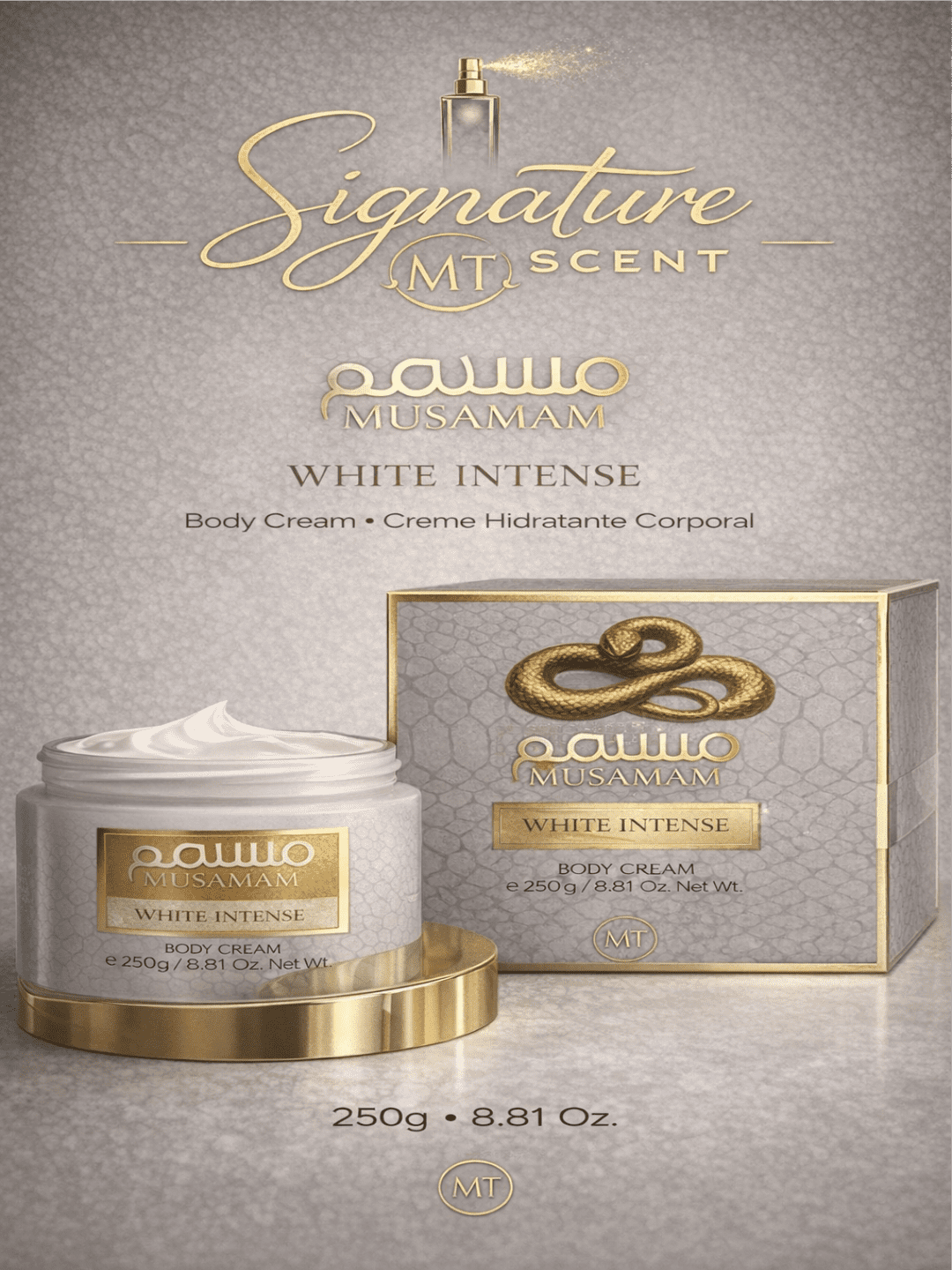CREME HIDRATANTE CORPORAL MUSAMAM WHITE