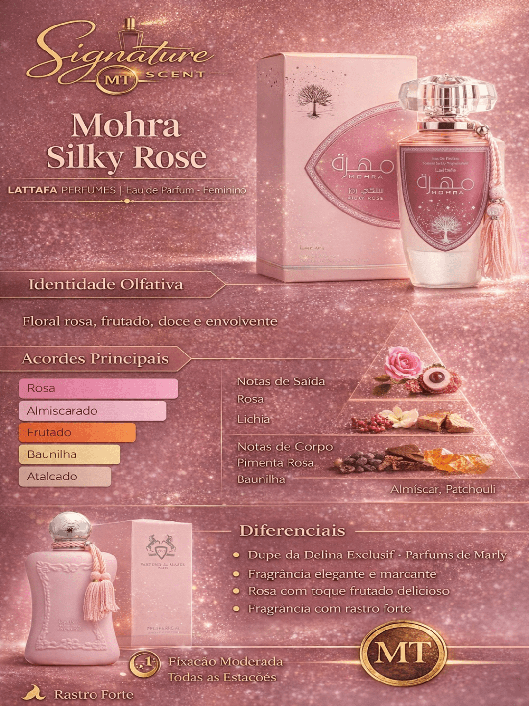 MOHRA SILKY ROSE
