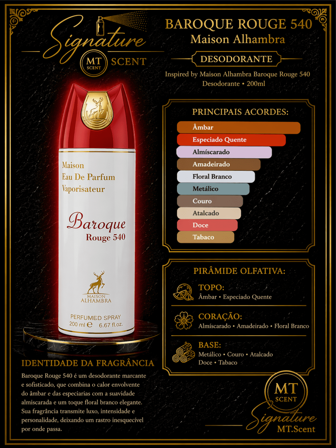 DESODORANTE BAROQUE