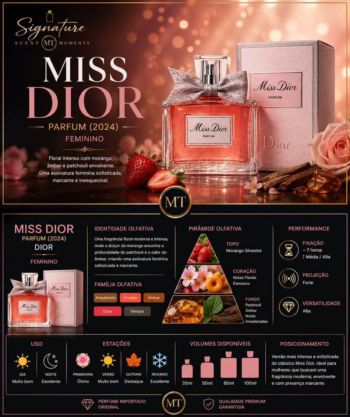 DIOR MISS FEMININO PARFUM 50ML