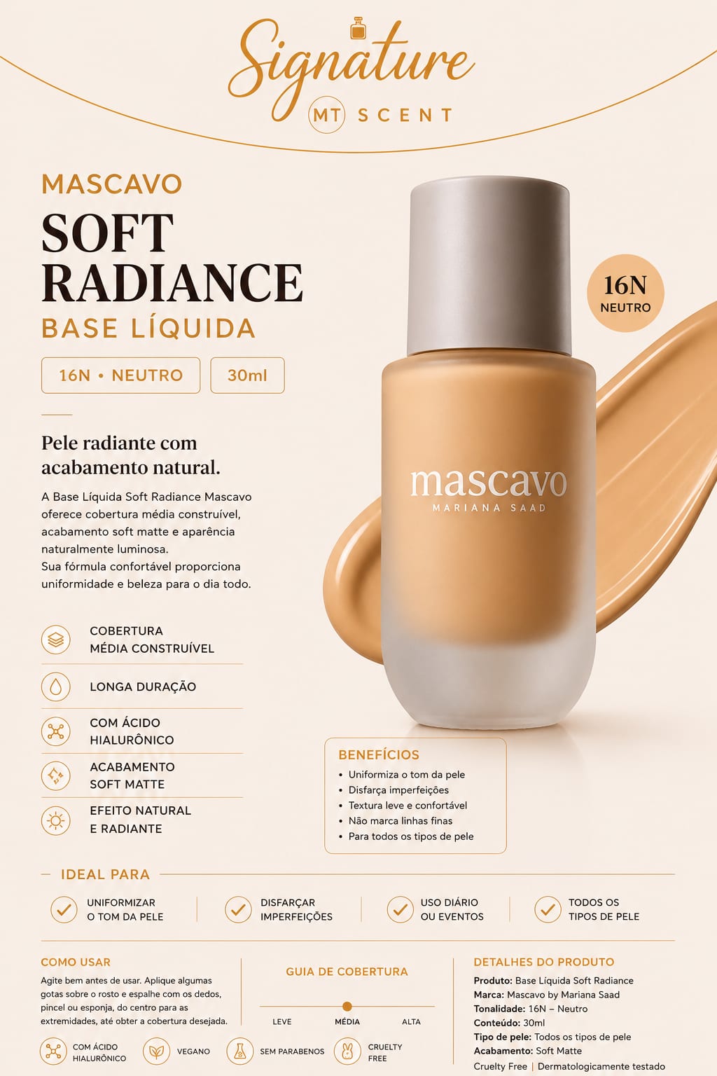 SOFT RADIANCE BASE LIQUIDA 16N