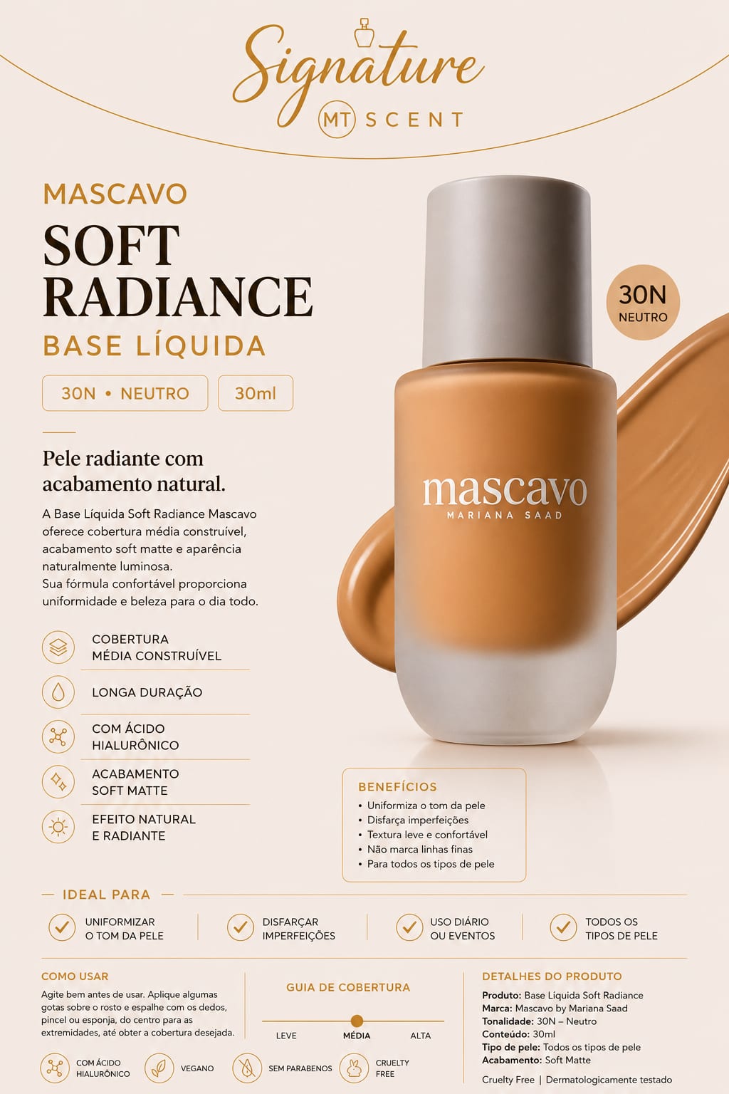 SOFT RADIANCE BASE LIQUIDA 30N