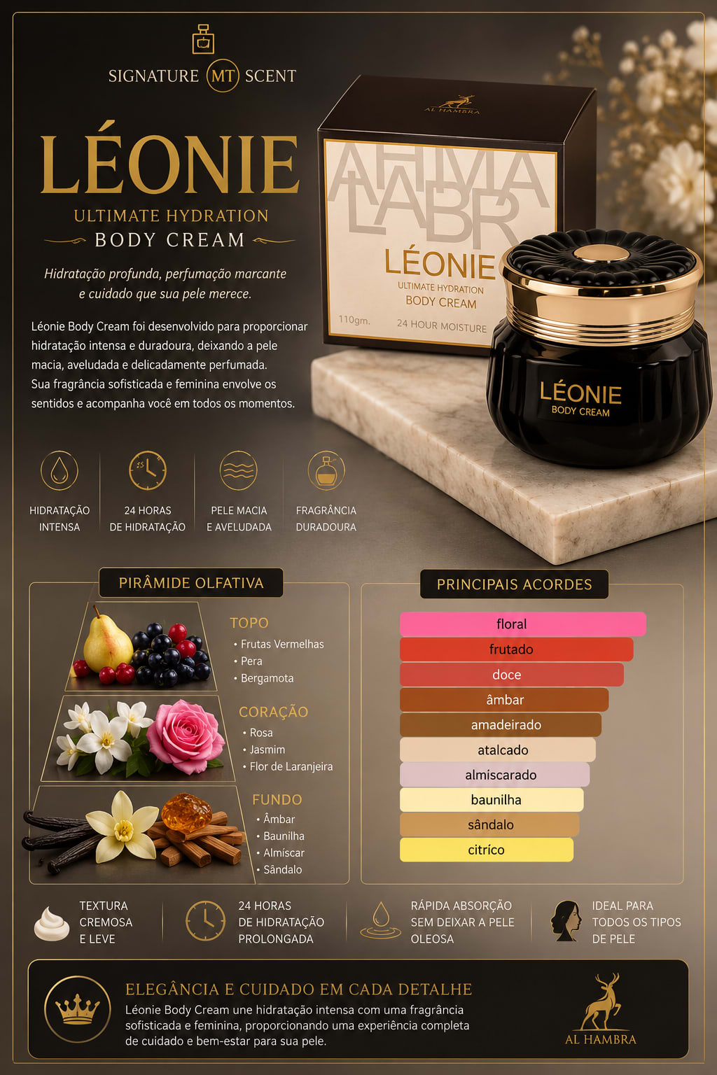 CREME HIDRATANTE CORPORAL LEONIE