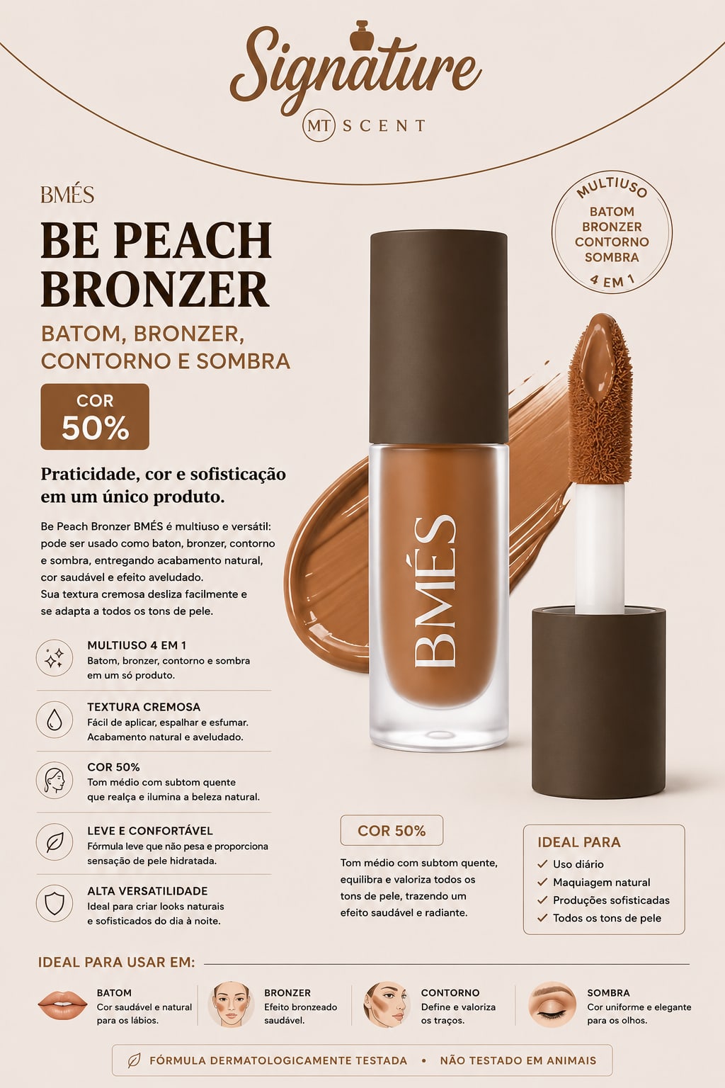 BE PEACH CACAU 50%