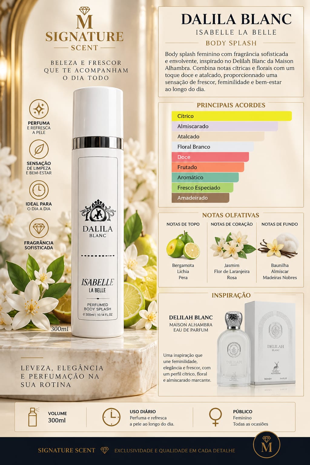 BODY SPLASH DALILA BLANCA 