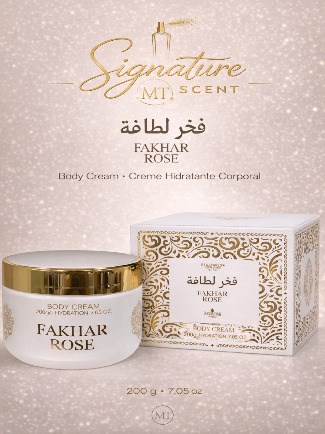 CREME HIDRATANTE CORPORAL FAKHAR ROSE