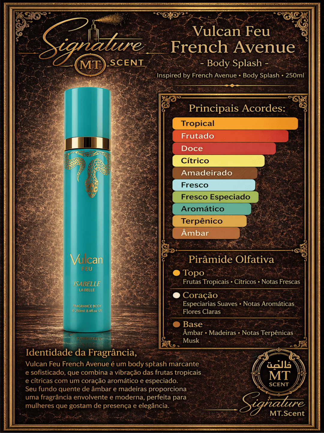 BODY SPLASH VULCAN FEU