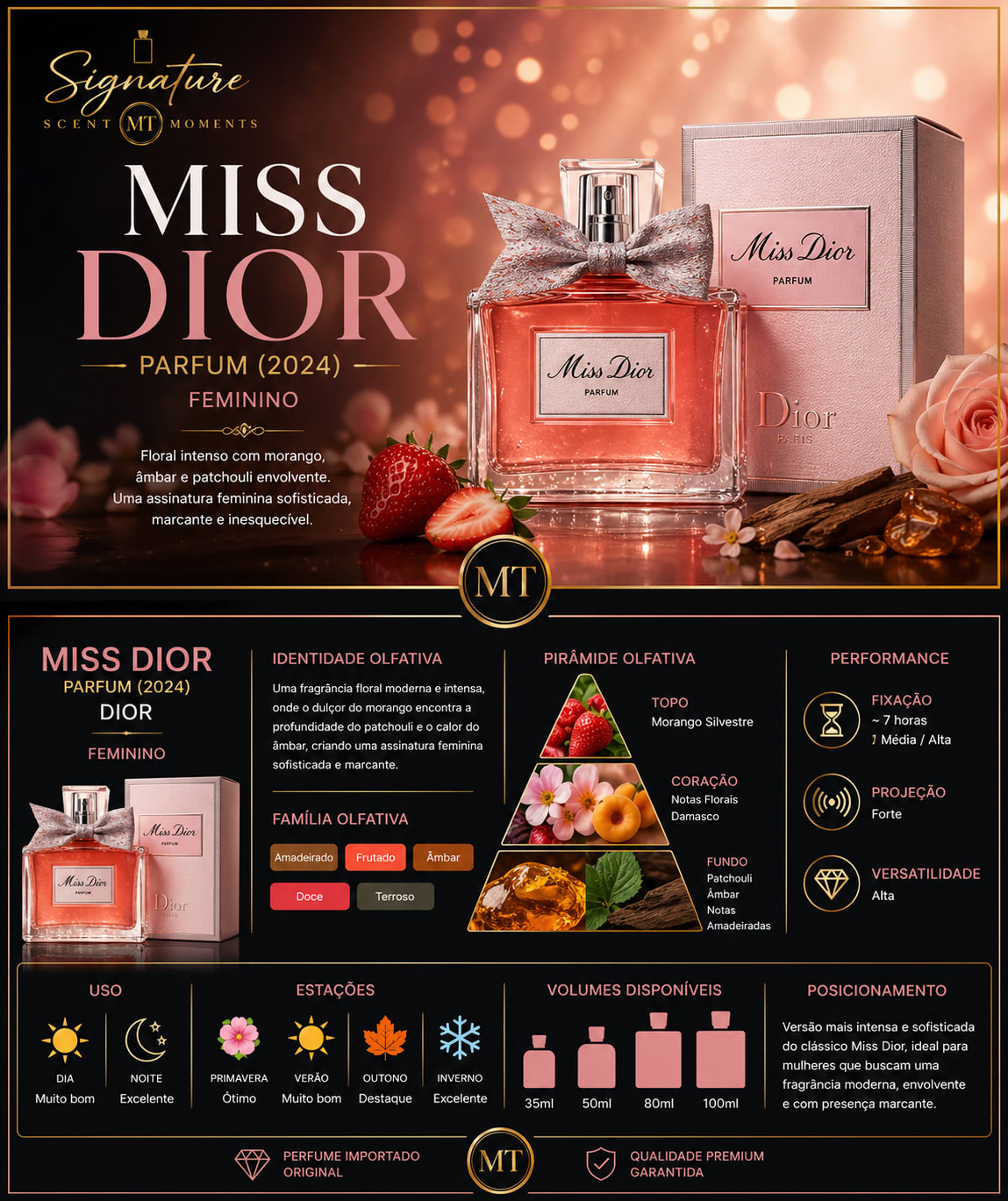DIOR MISS FEMININO PARFUM 50ML