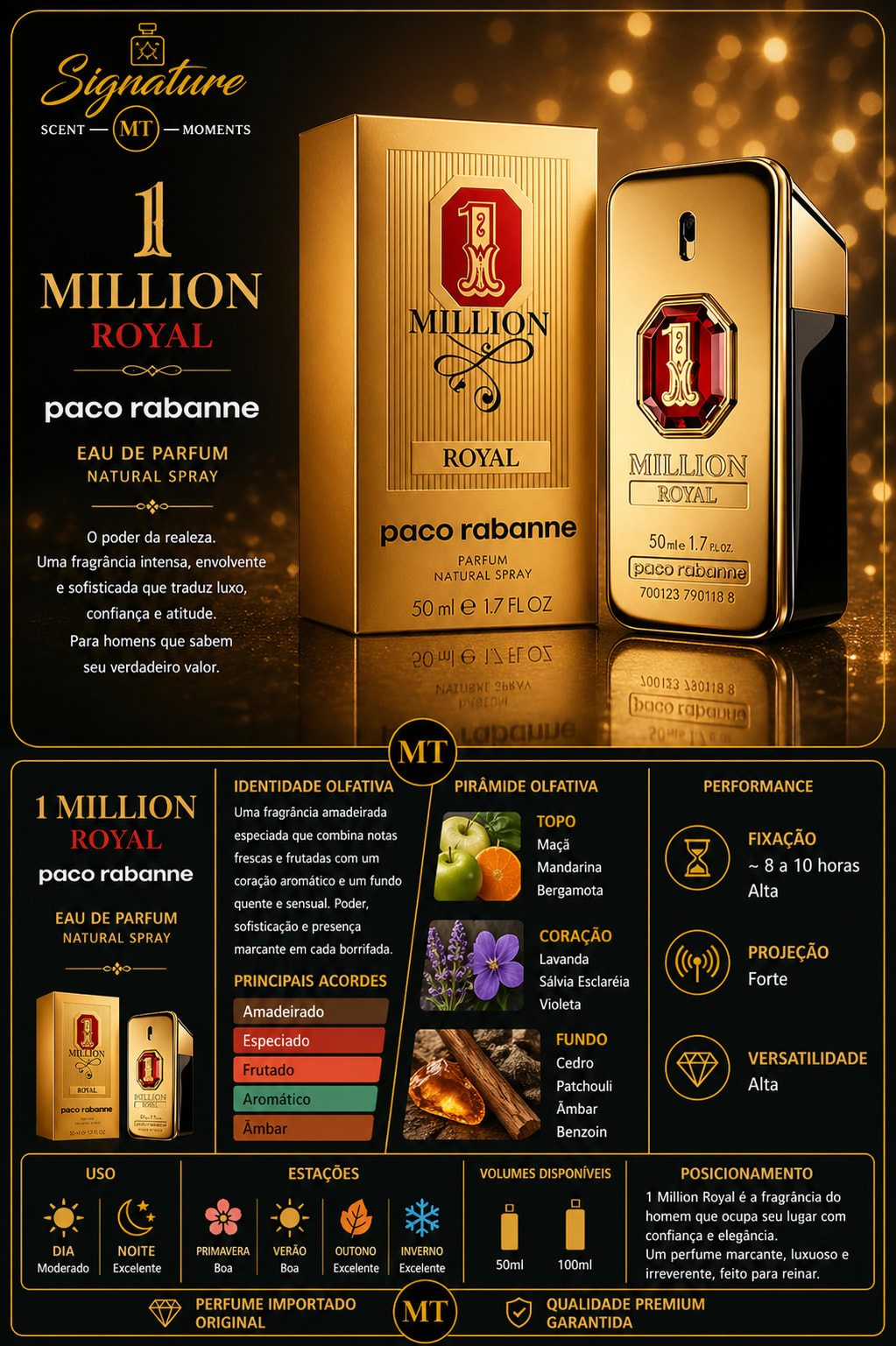 ONE MILION ROYAL 50ML