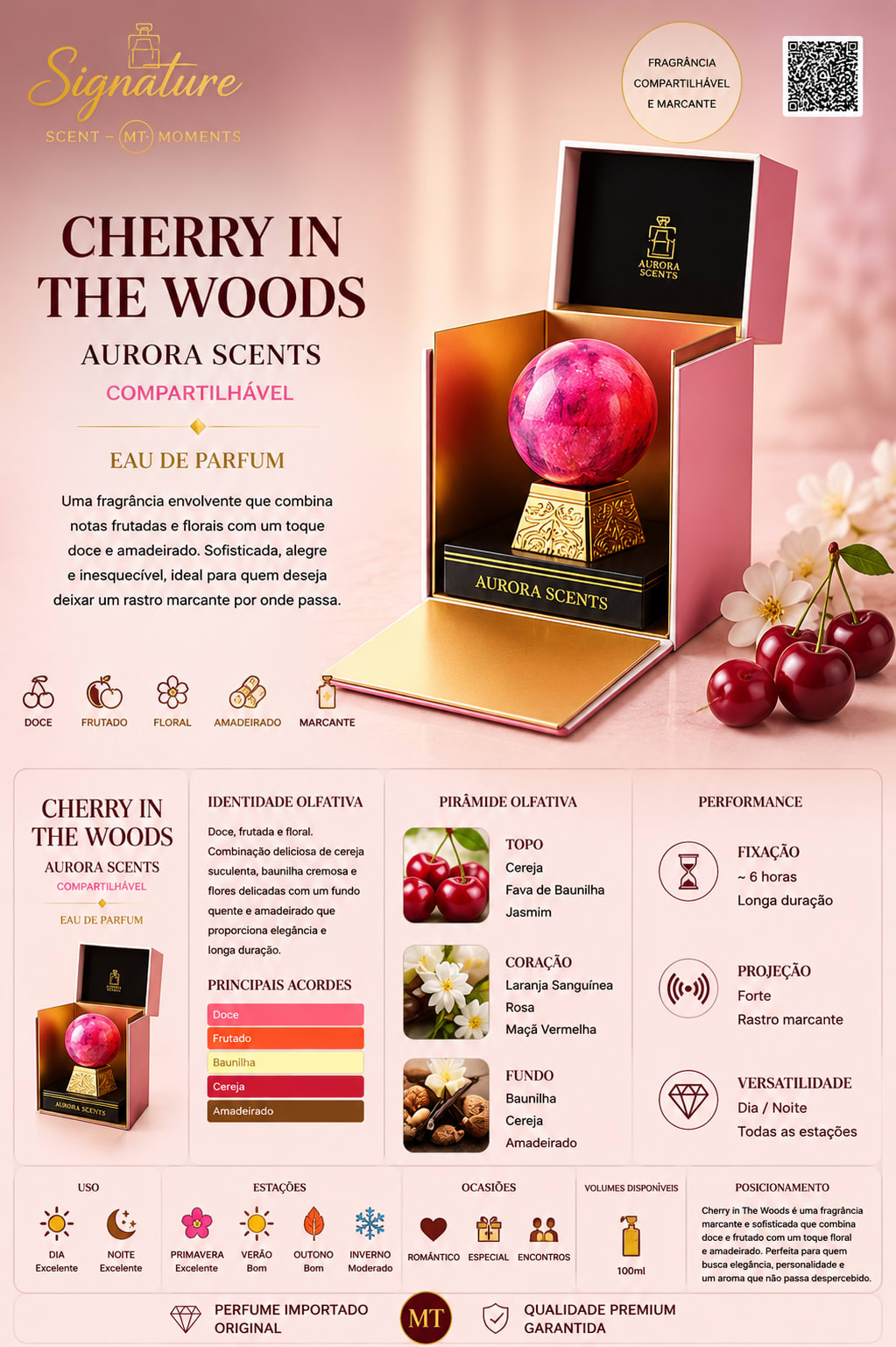CHERRY IN THE WOODS