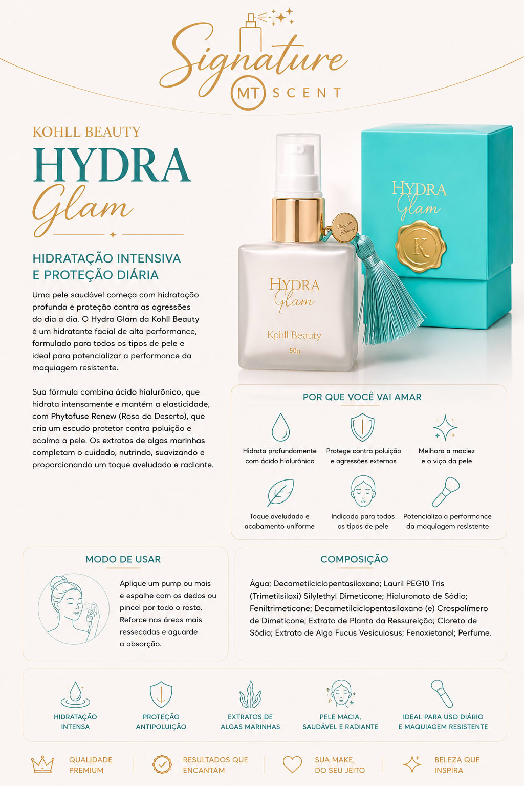 HYDRA GLAM- HIDRATANTE