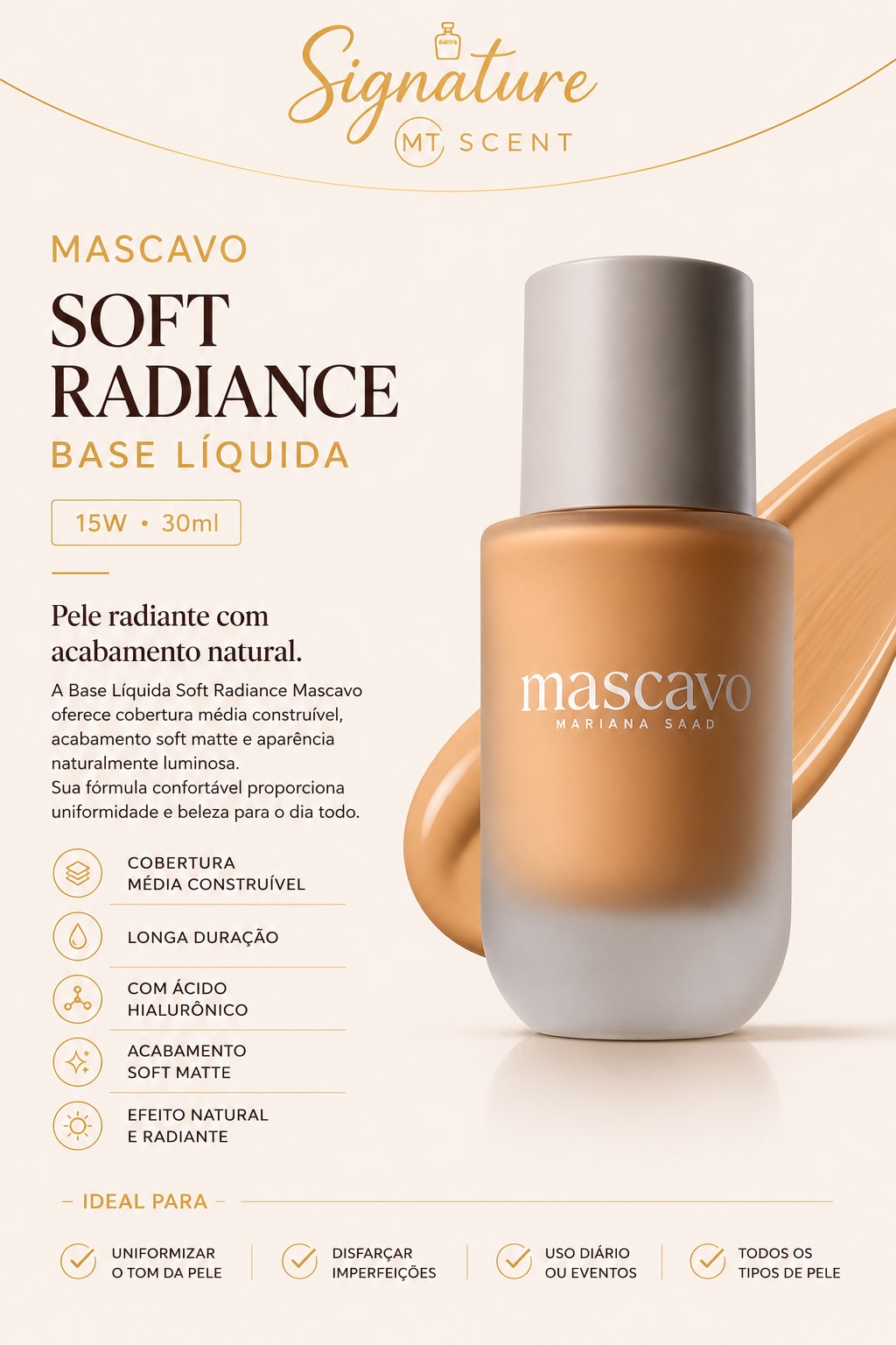 SOFT RADIANCE BASE LIQUIDA 15W