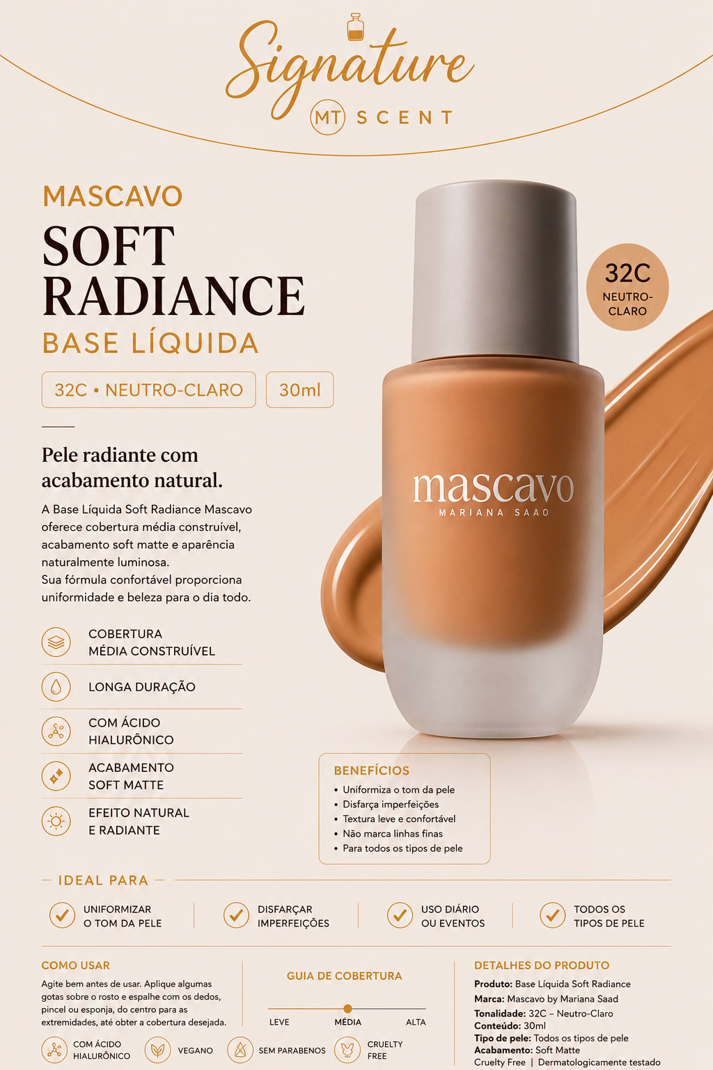 SOFT RADIANCE BASE LIQUIDA 32C