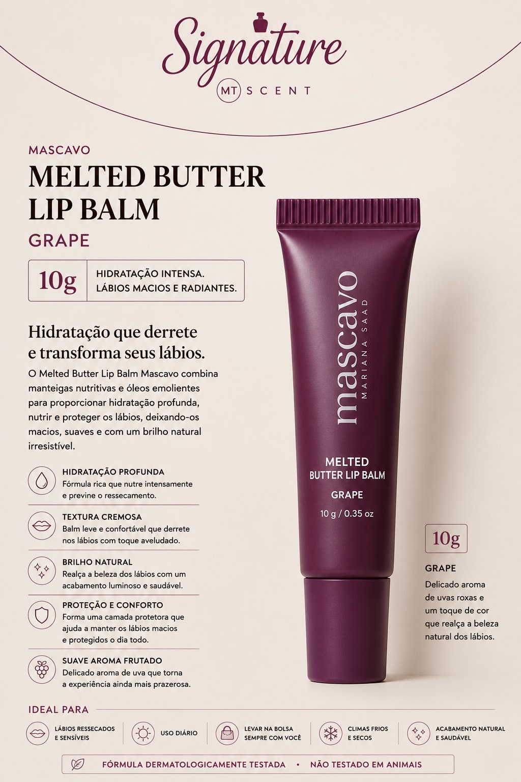 LIP BALM GRAPE