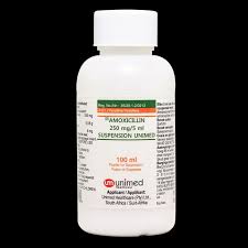 Amoxicillin 250 mg /5 ml