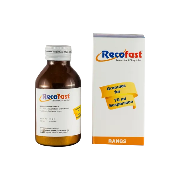 Cefuroxime Axetil 125 mg/ 5 ml