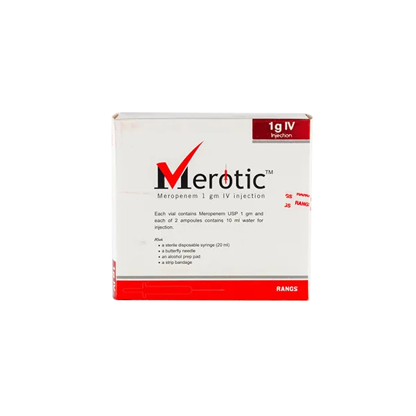 Meropenem 1 g IV