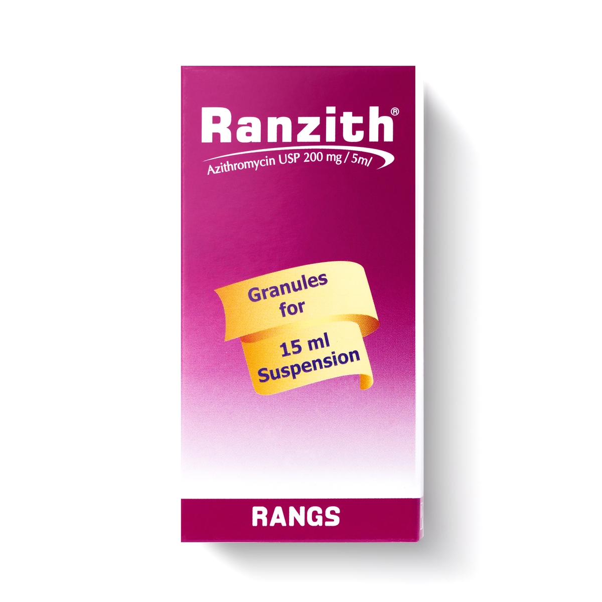 Azithromycin 200 mg / 5 ml