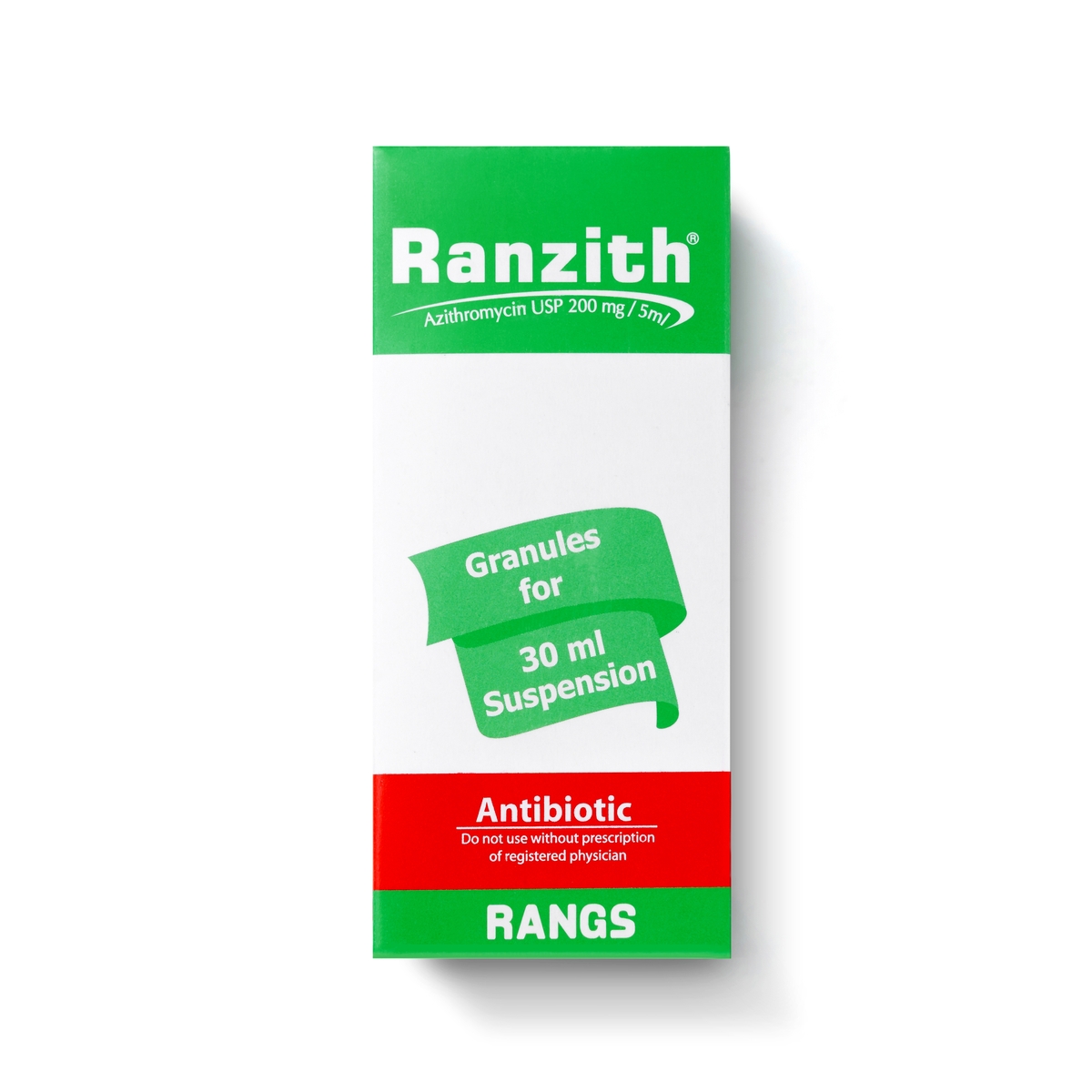 Azithromycin 200 mg / 5 ml