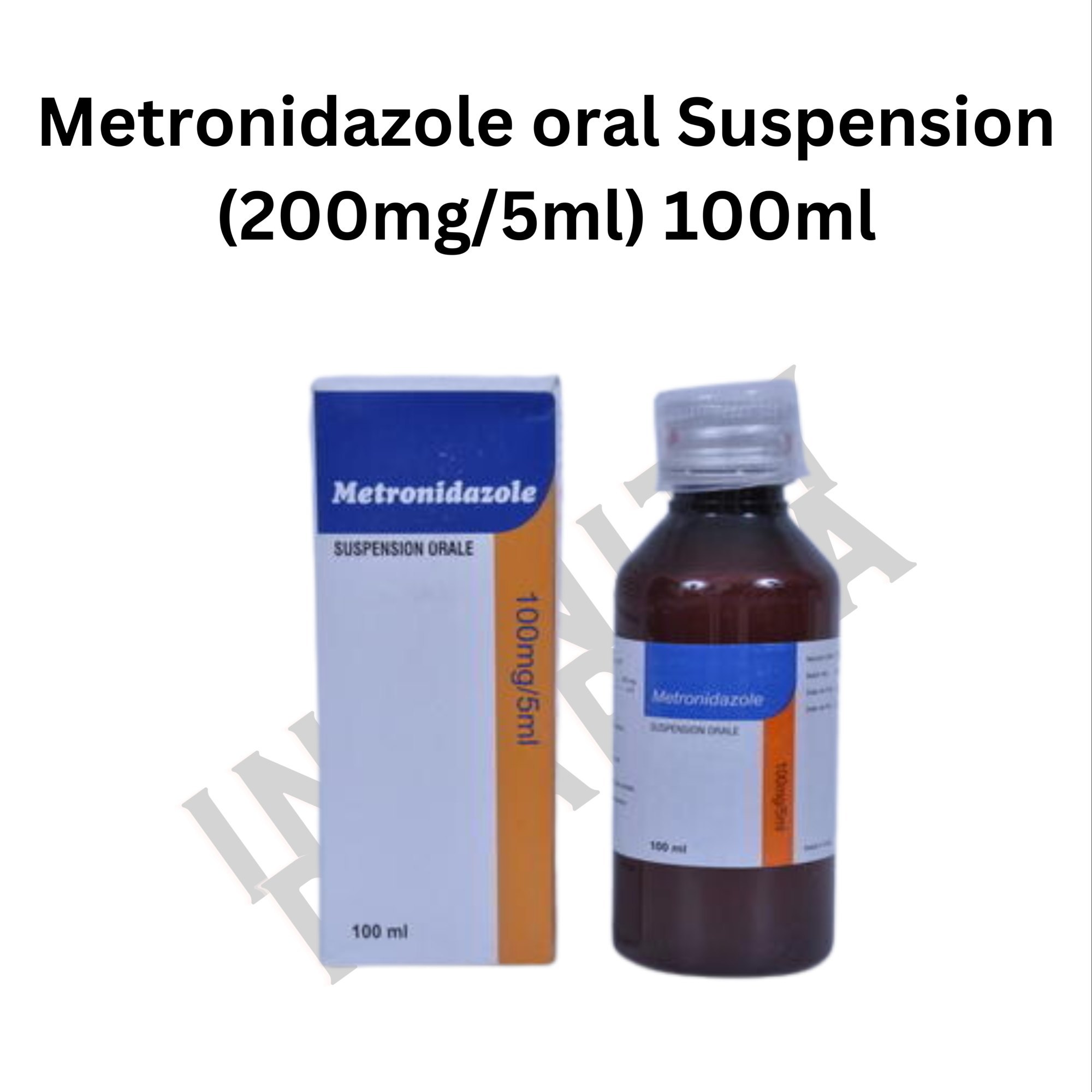 Metronidazole 200 mg / 5 ml