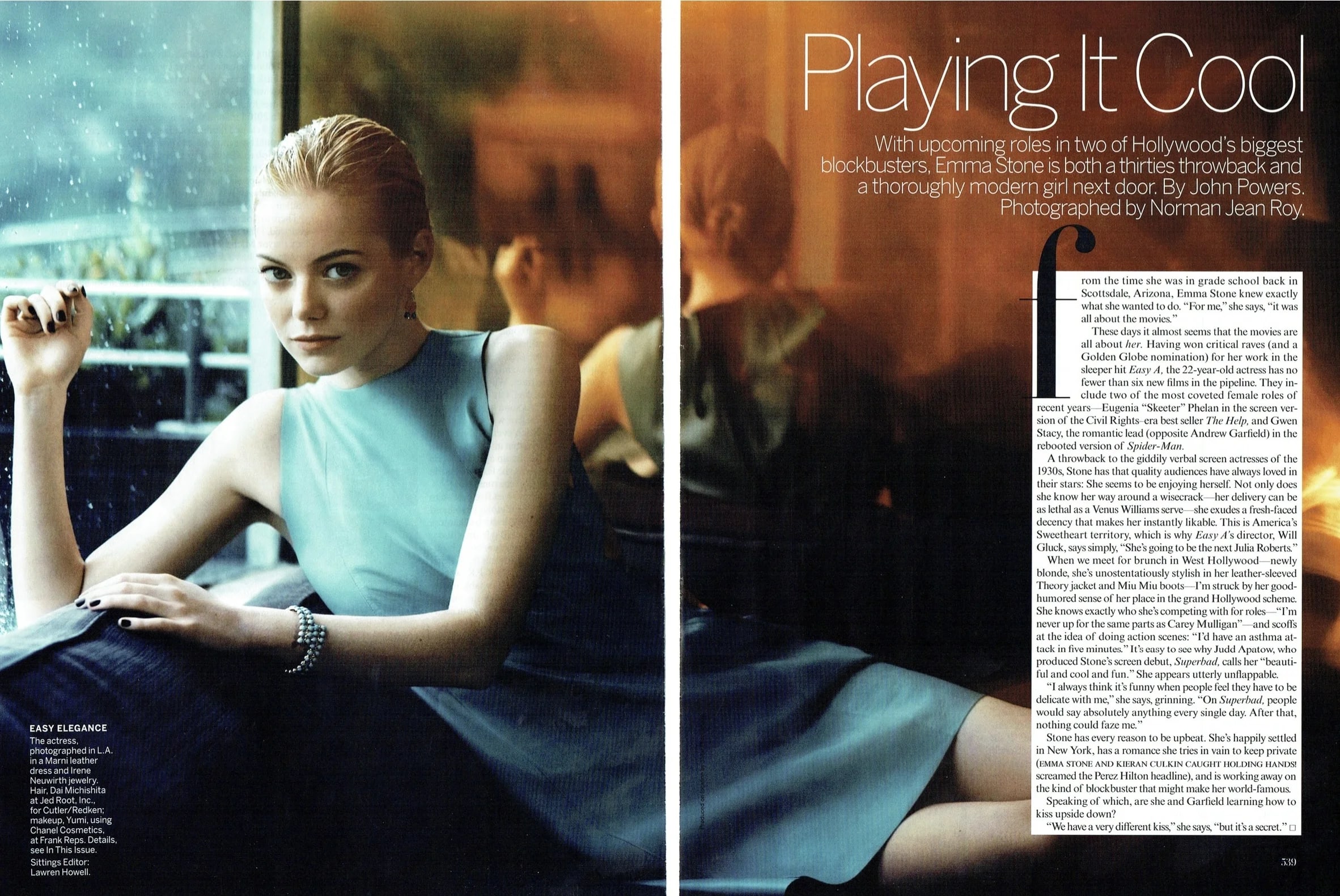 American Vogue_Emma stone