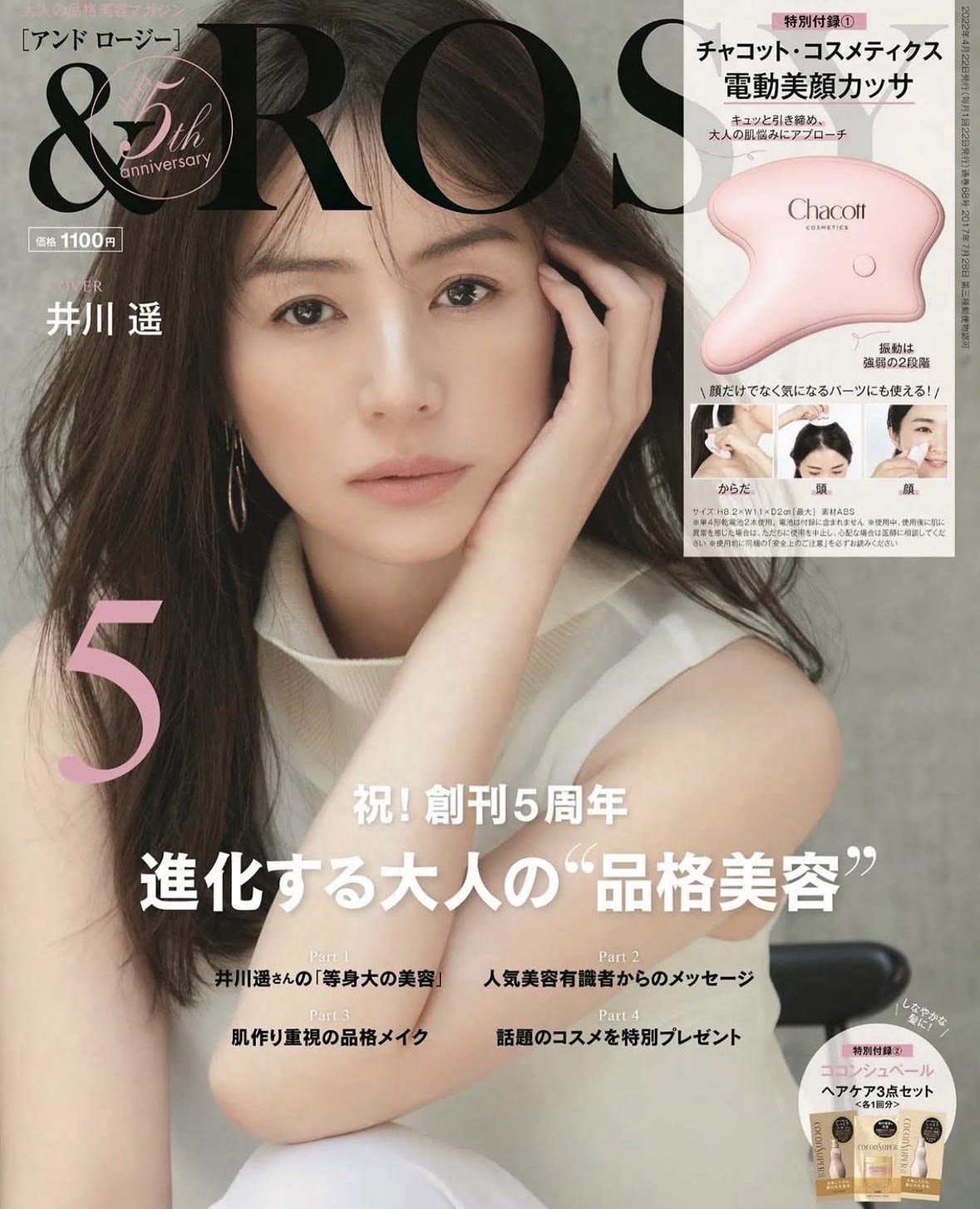 &ROSY 5周年記念号 井川遥