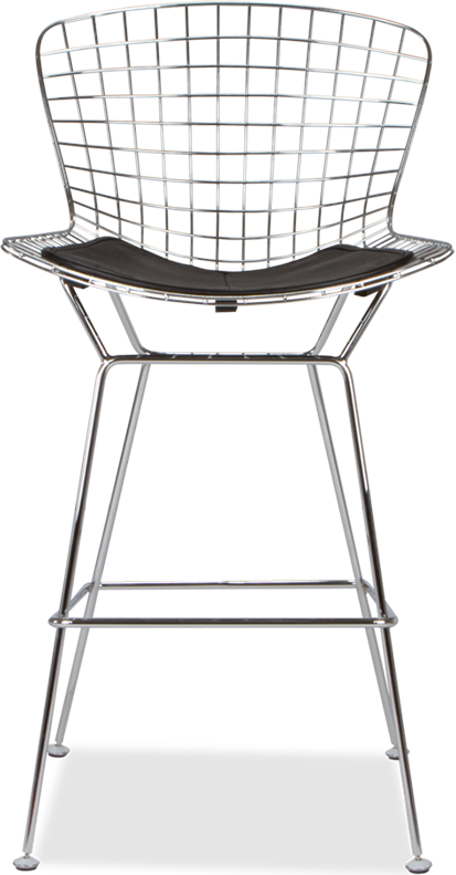 Silver wire bar outlet stools
