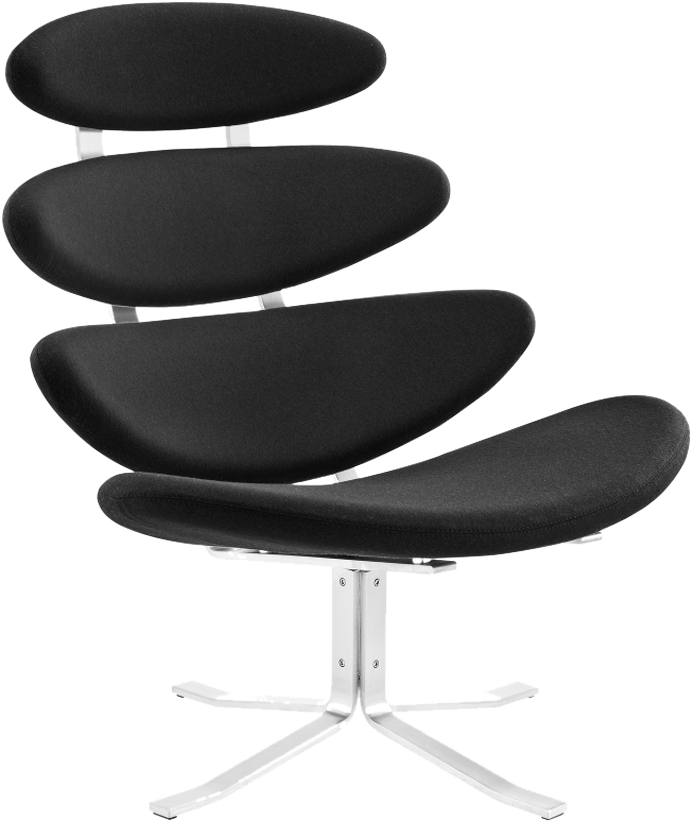 The Corona Chair – Red | Poul Volther | Mobelaris