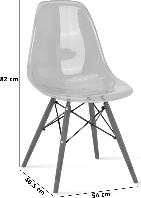 Clear eames chair outlet