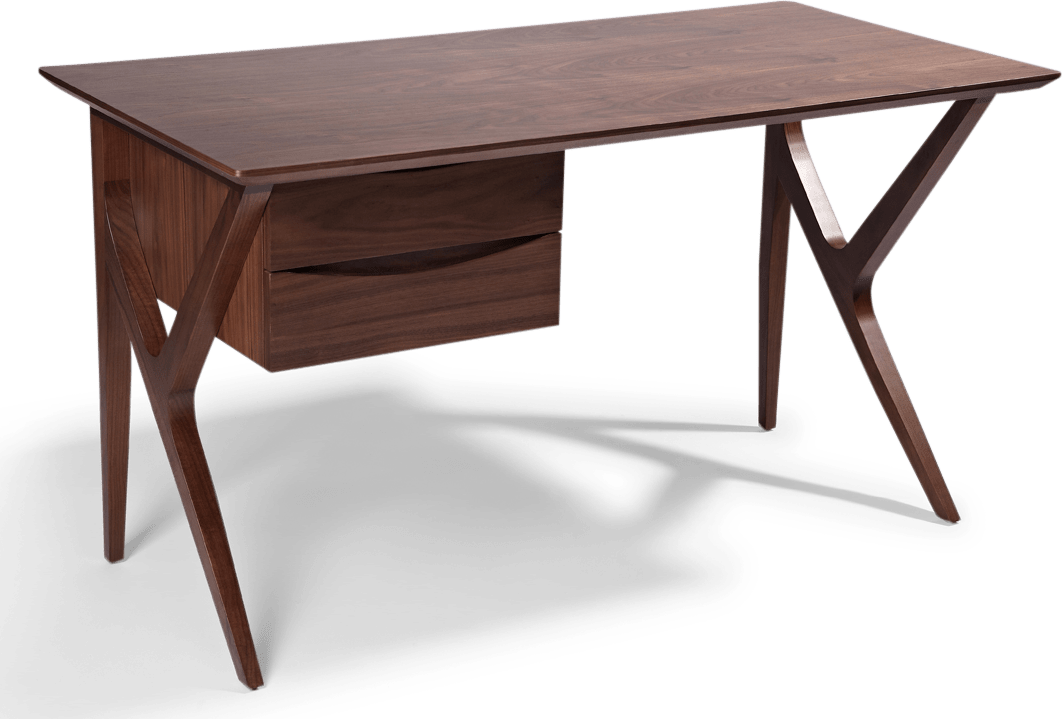 Nord Desk – Walnut Veneer Finish | Mobelaris Nord Desk – Walnut Veneer Finish | Mobelaris