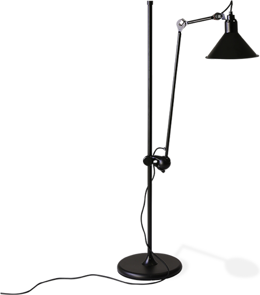 Lampe Gras 215 Floor Lamp – Black | Mobelaris
