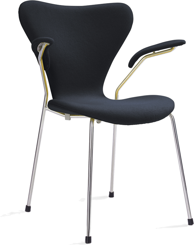 Arne Jacobsen Series 7 Carver Chair – Mustard | Mobelaris