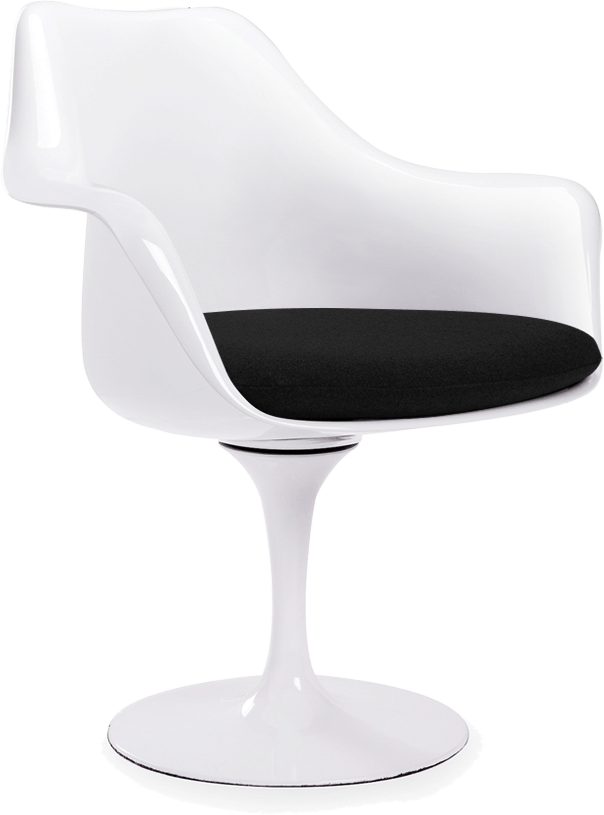 Black tulip chair sale