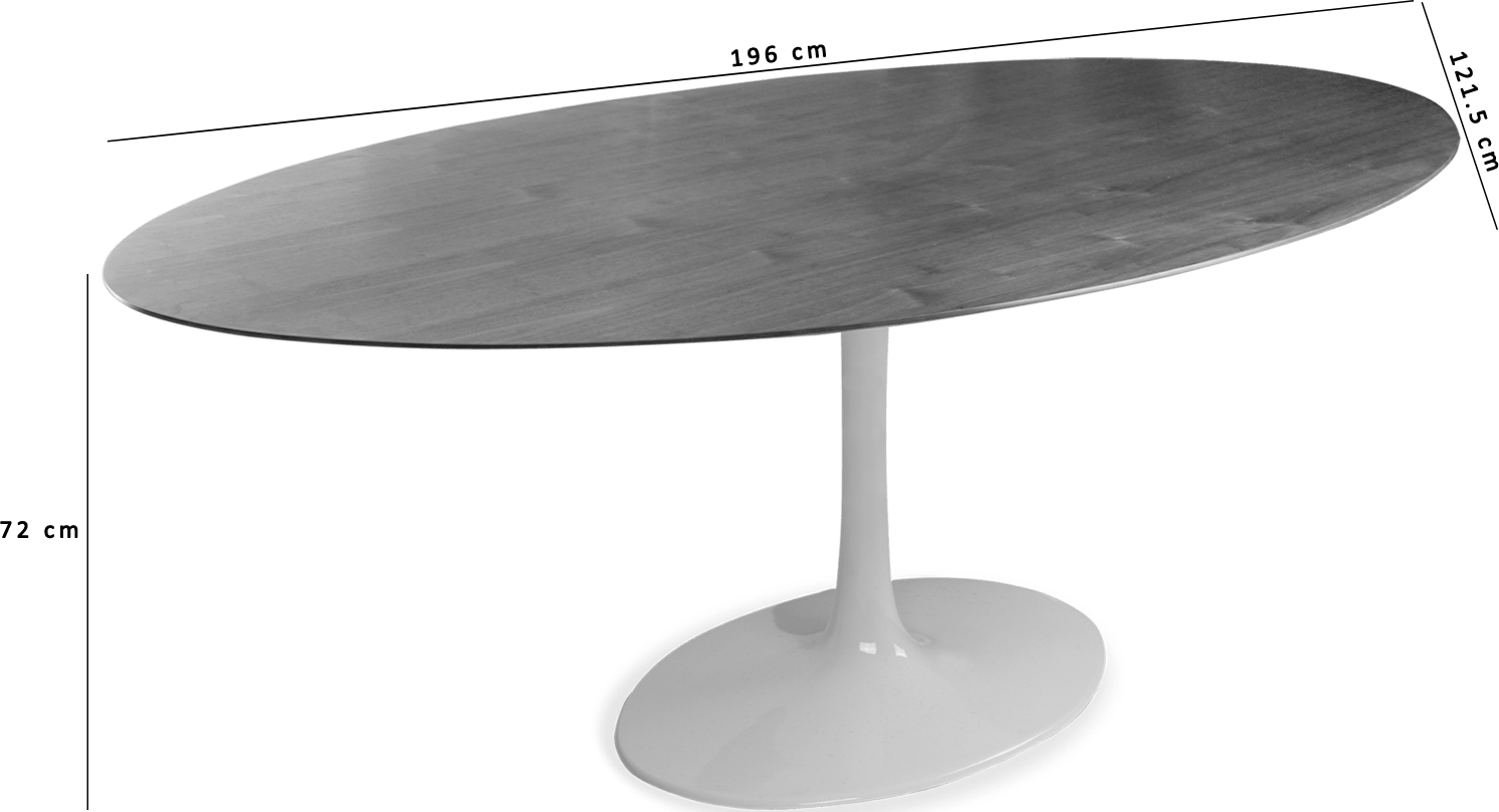 Saarinen style store dining table