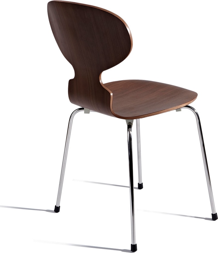 Ant Chair – Arne Jacobsen Walnut Style | Mobelaris