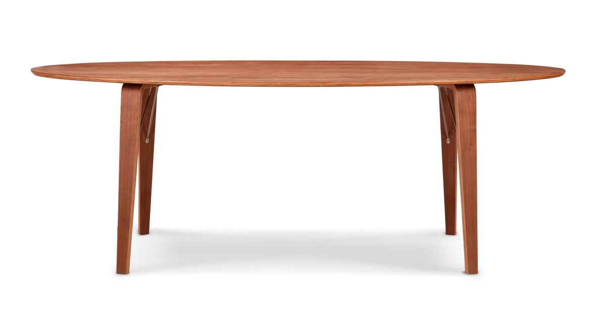 Norman Oval Dining Table, Walnut Norman Oval Dining Table, Walnut image.