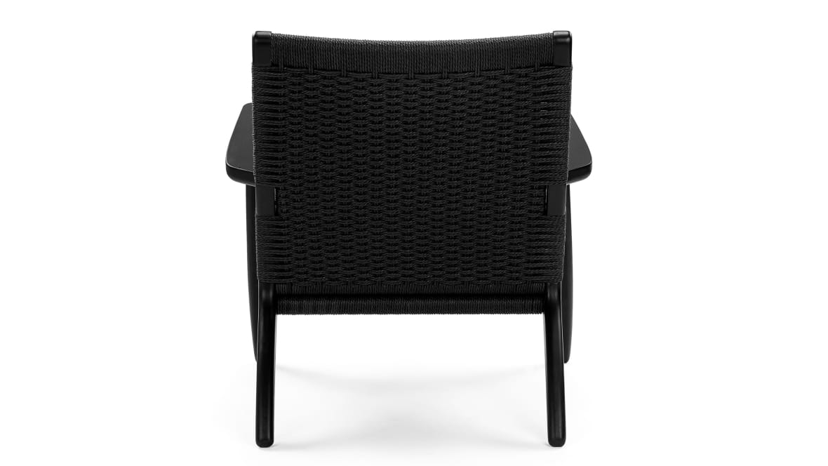  25 Easy Chair, Black Seat & Frame  25 Easy Chair, Black Seat & Frame image.