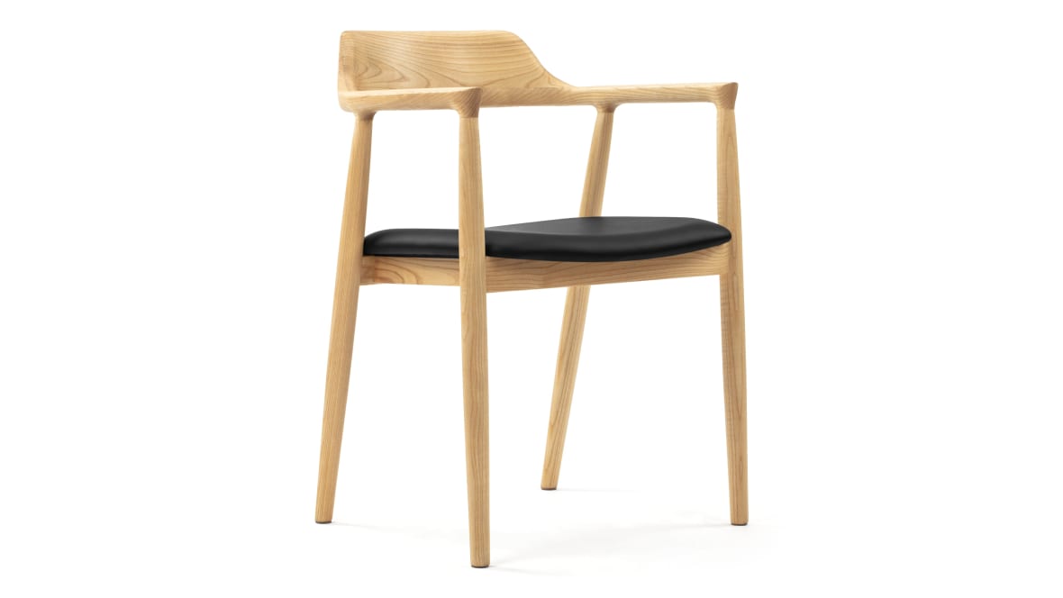  Hiroshima Armchair, Ash  Hiroshima Armchair, Ash image.