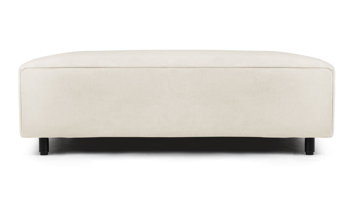 Extrasoft Sectional Module, Large Seat, Ivory Chenille Extrasoft Sectional Module, Large Seat, Ivory Chenille image.